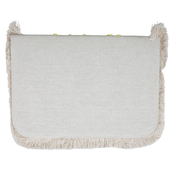 Handmade Banjara Beaded Clutch - Morning