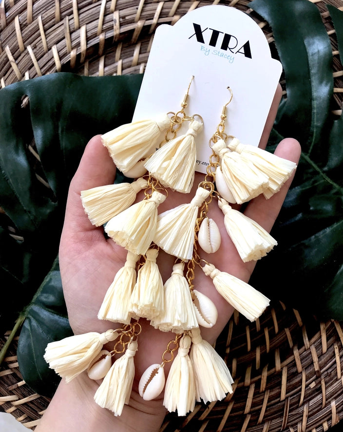Jada Earrings - Natural