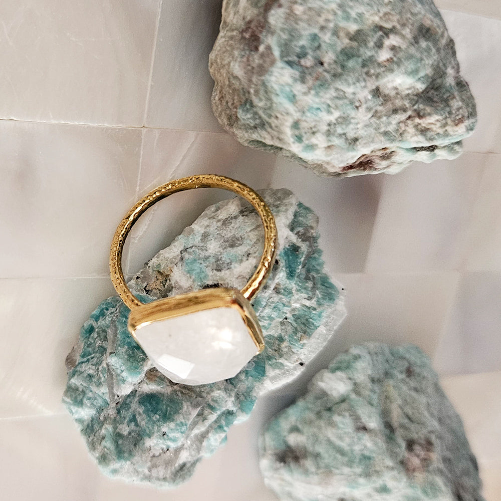 Serena Moonstone Ring - New