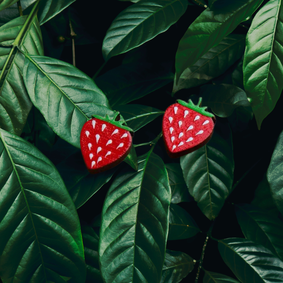Strawberry Stud Earrings
