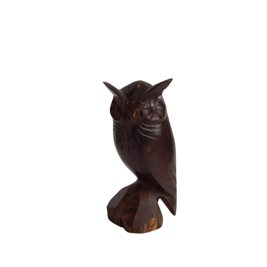 Wood Carved Owl