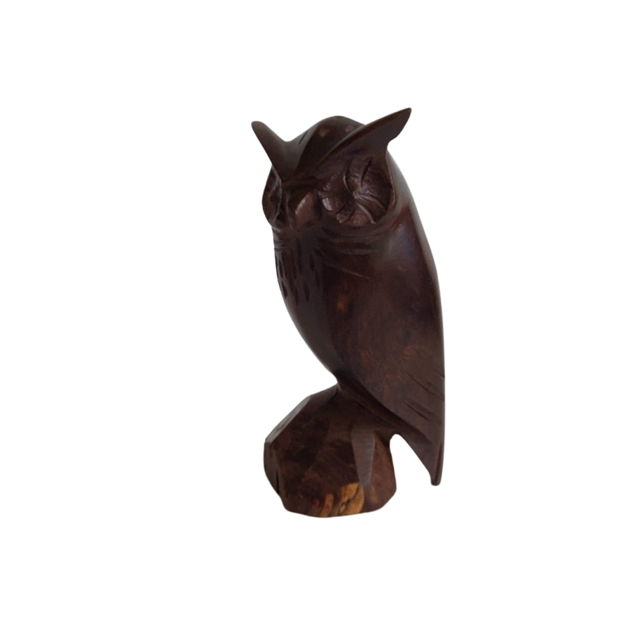 Wood Carved Owl