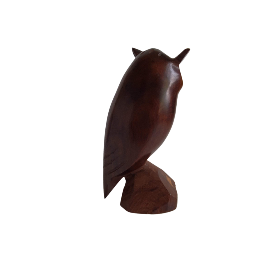 Wood Carved Owl