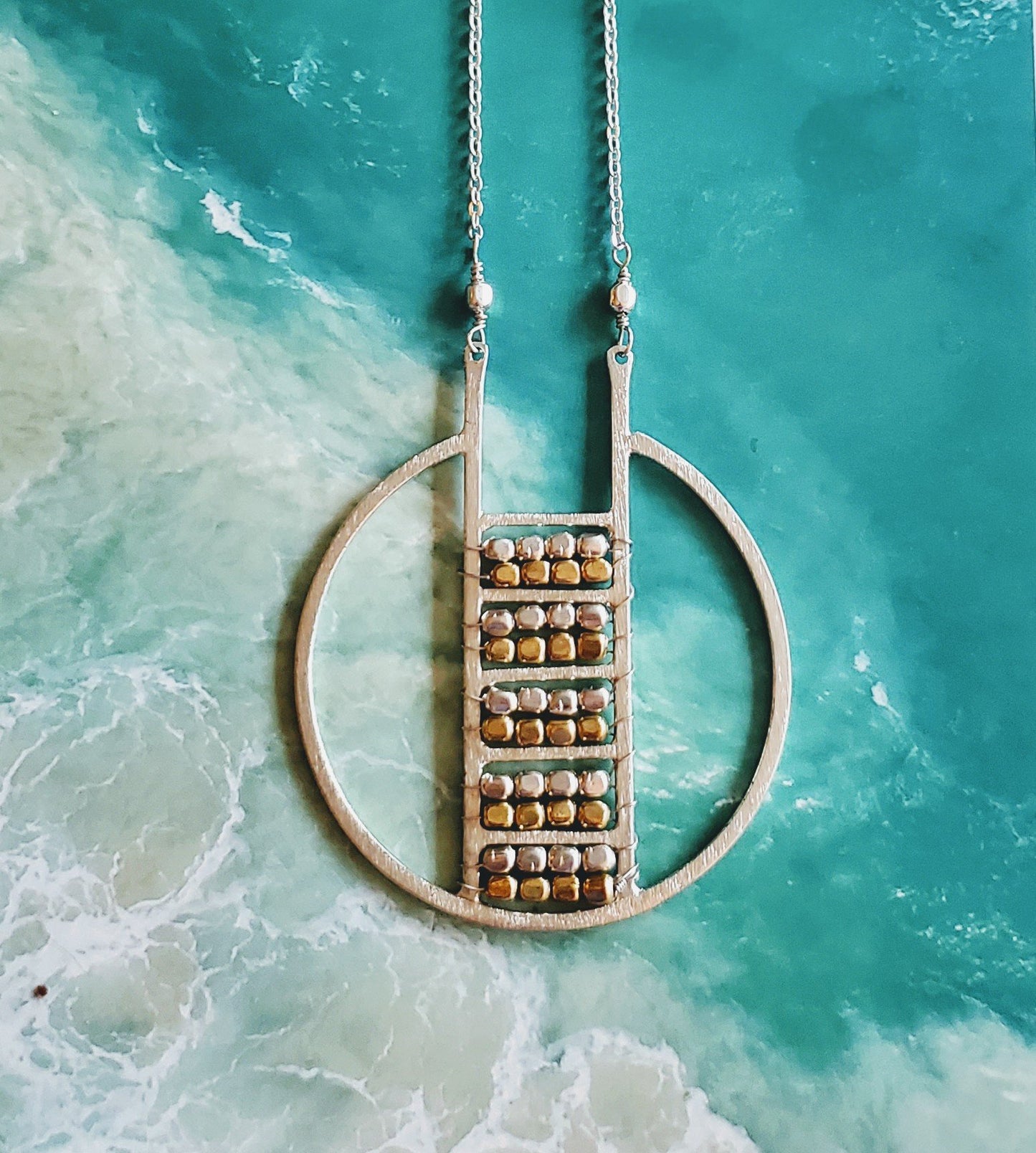 Unity Two Tone Beaded Necklace