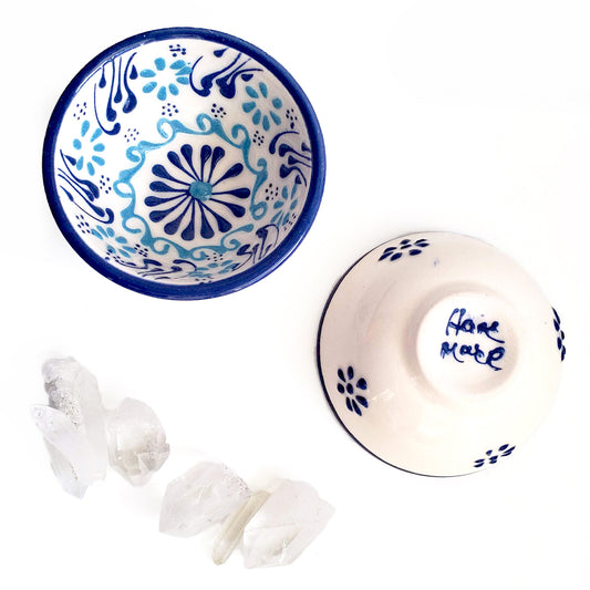 Handpainted Aegean Mini Turkish Bowls
