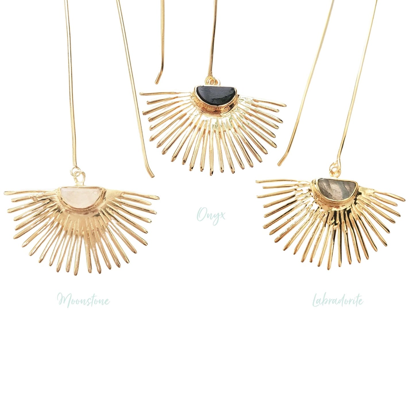 Starburst Drop Earrings