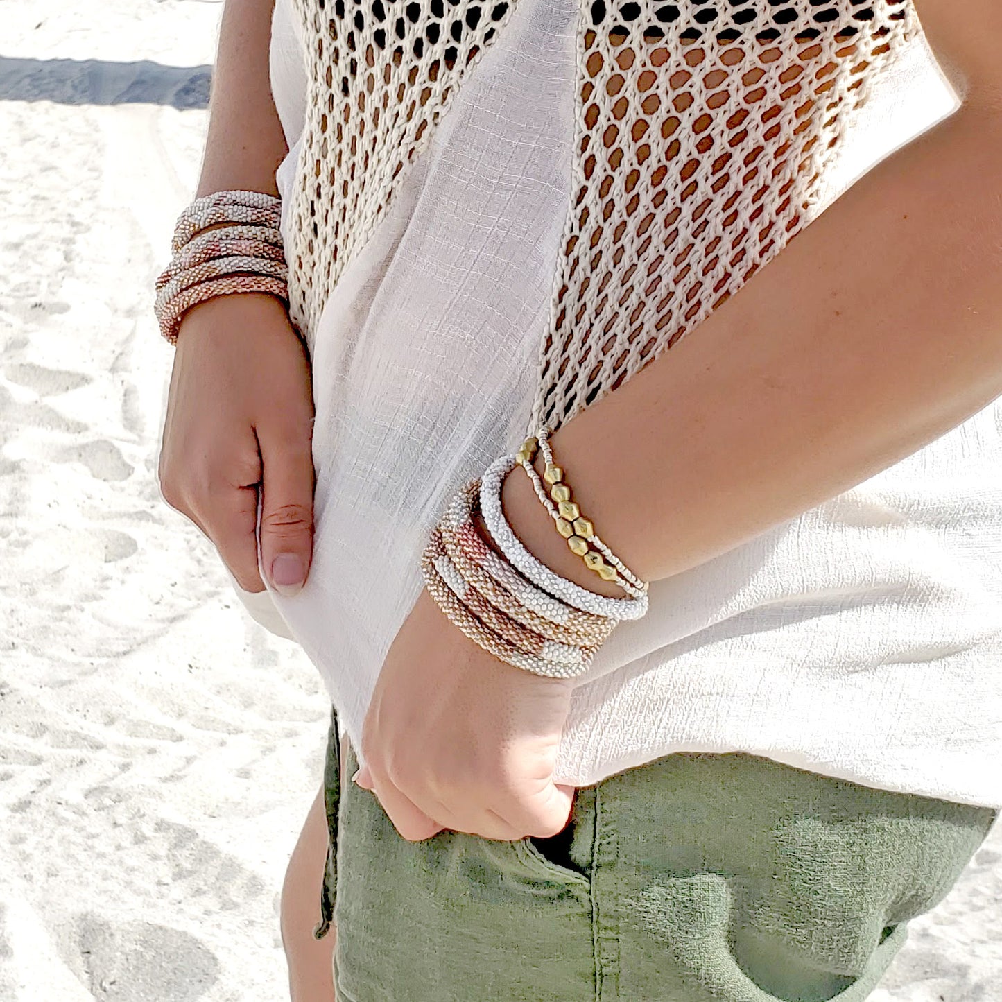 Roll-On Bracelet - Rosé All Day (Rosé & Champagne)