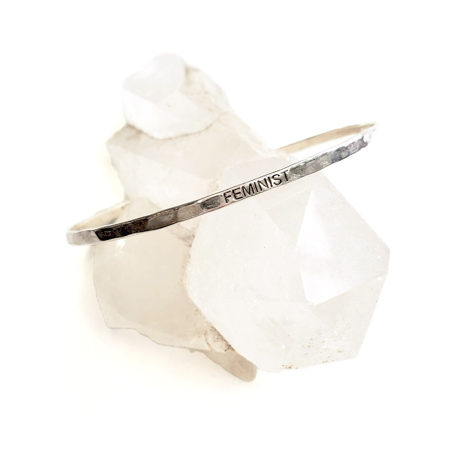 Feminist Cuff Bracelet