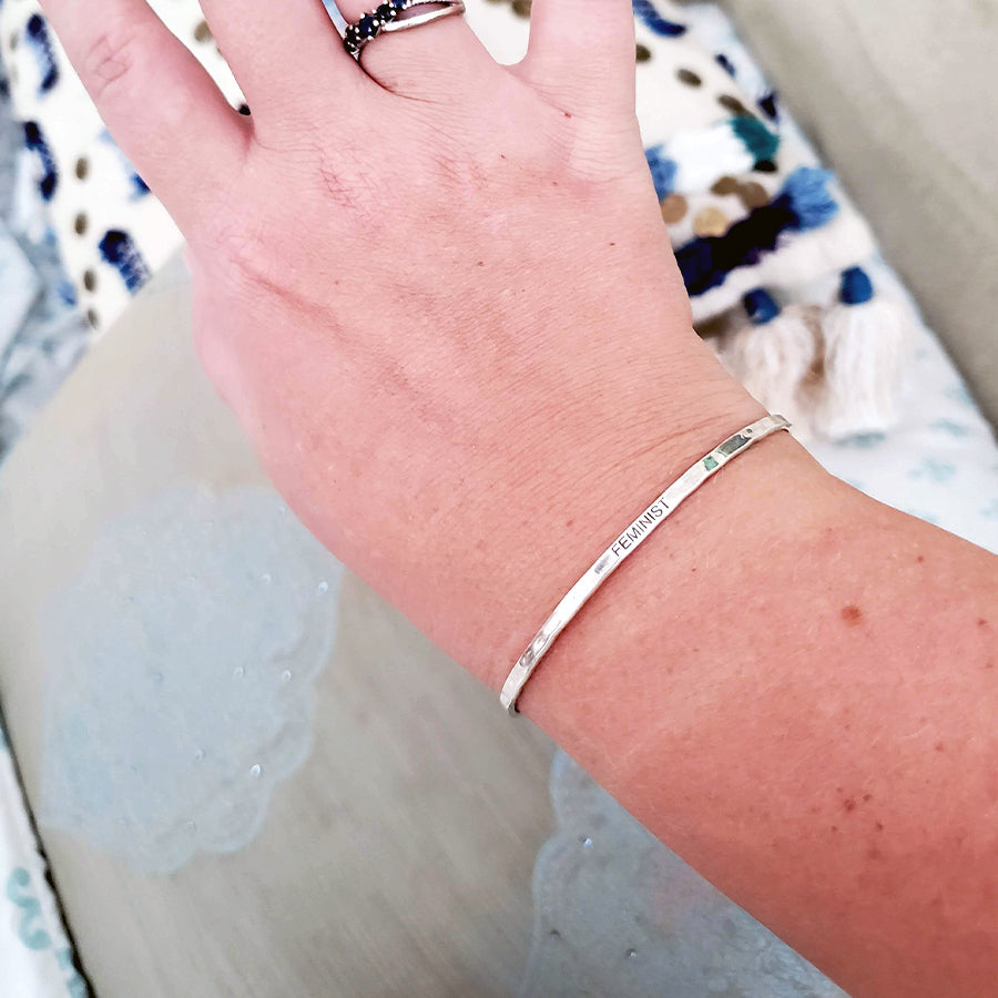 Feminist Cuff Bracelet