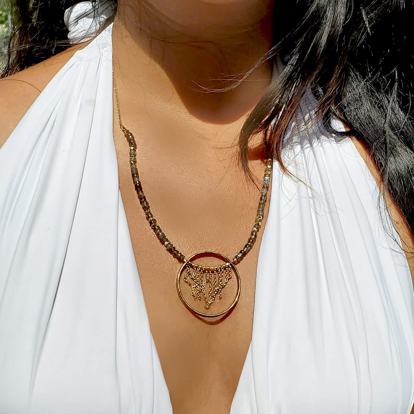 Gold Mist Necklace