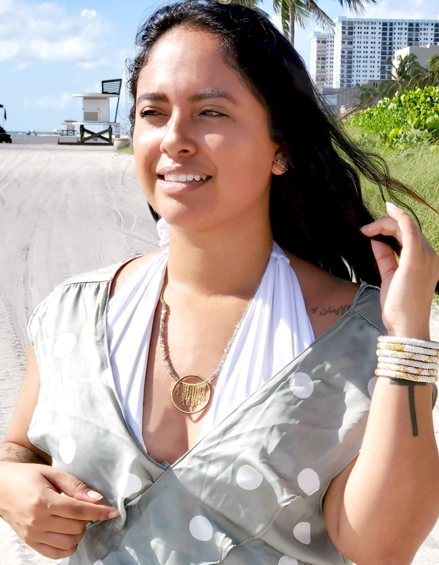 Gold Mist Necklace