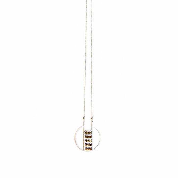 Unity Two Tone Beaded Necklace