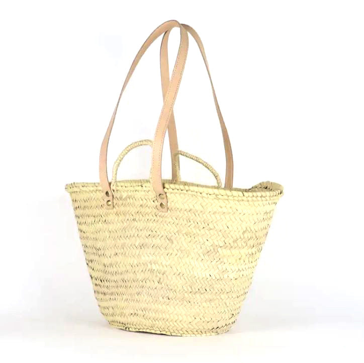 Fiji French Straw Basket - Natural