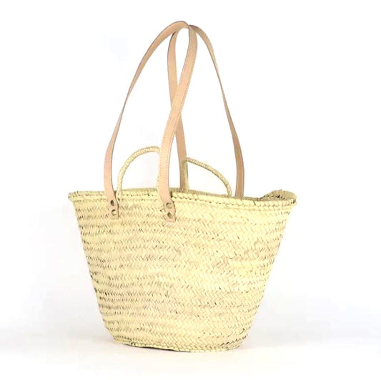 Fiji French Straw Basket - Natural