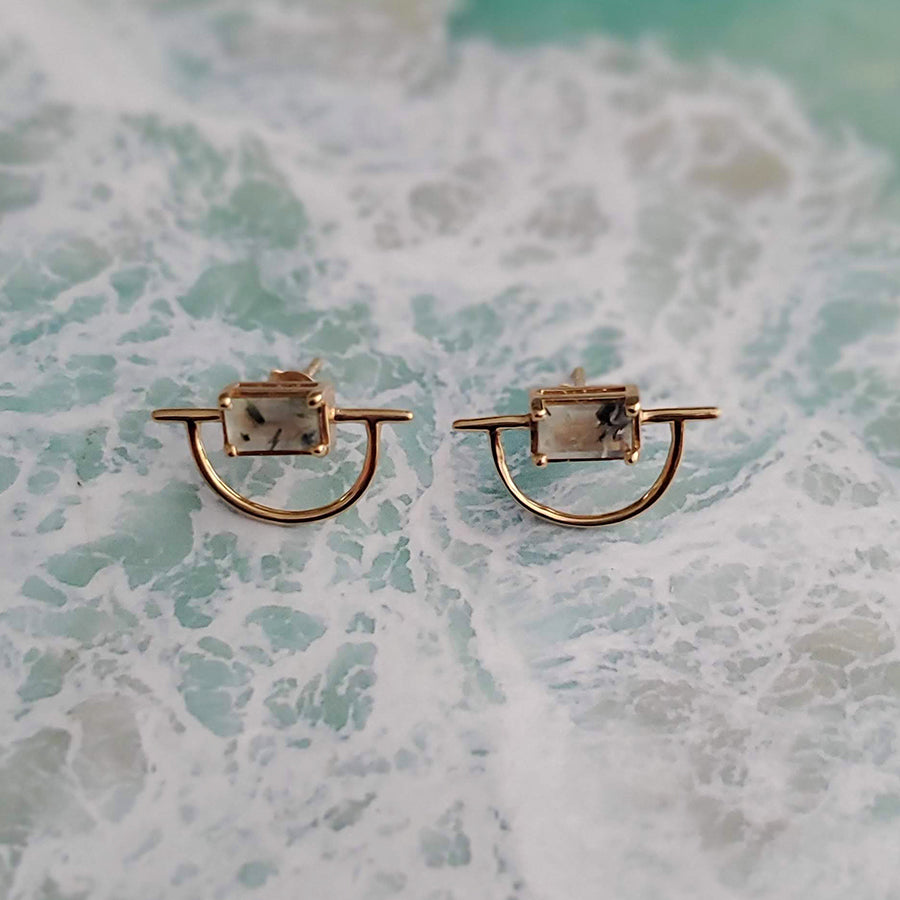 Horizon Stud Earrings