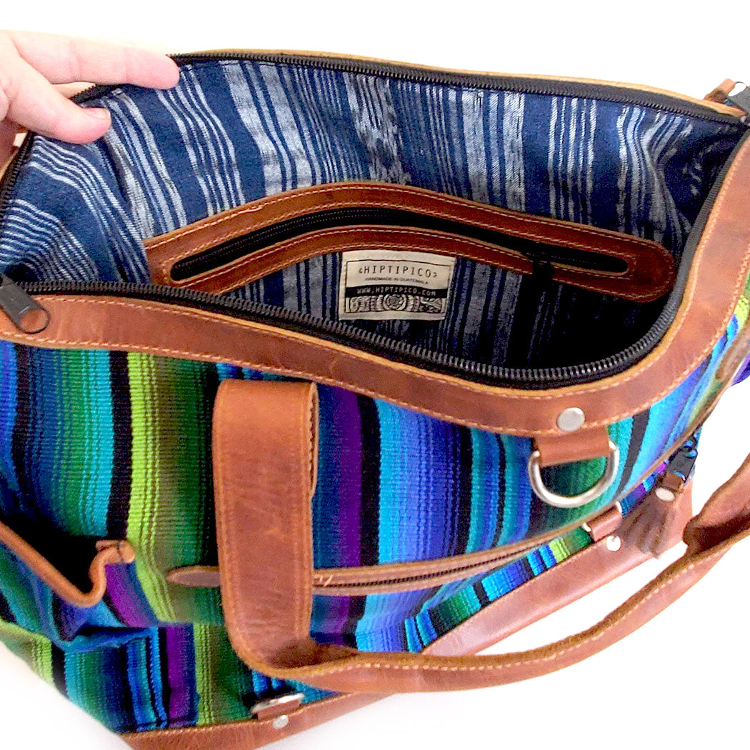 Handmade Weekender Bag - Iris