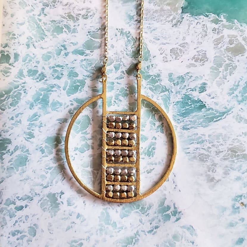 Unity Two Tone Beaded Necklace