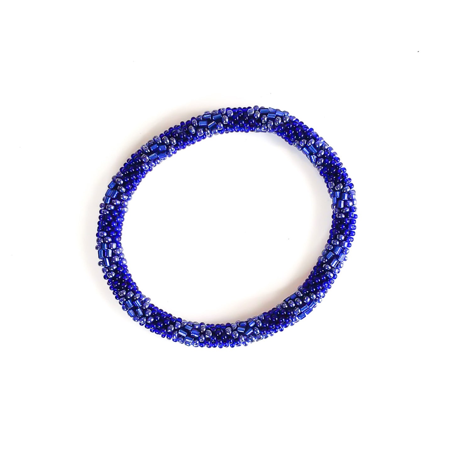Roll-On Bracelet - Invite Only (Navy Blue, White & Gold)
