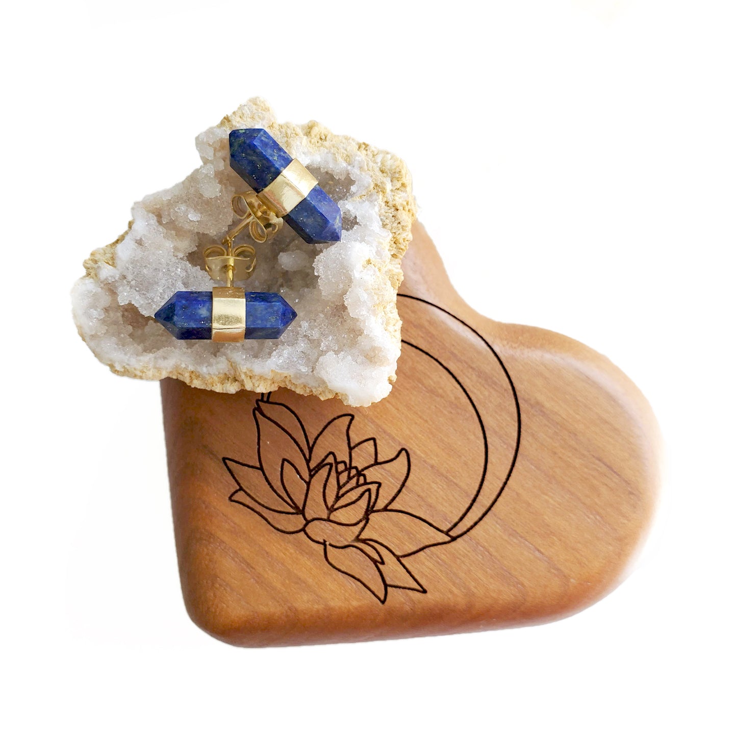 Jasper Stud Earrings