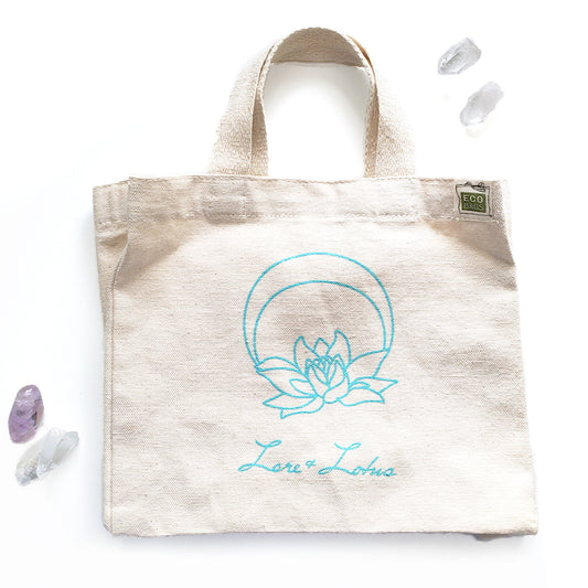 Lore & Lotus 100% Recycled Cotton Gift Tote Bag