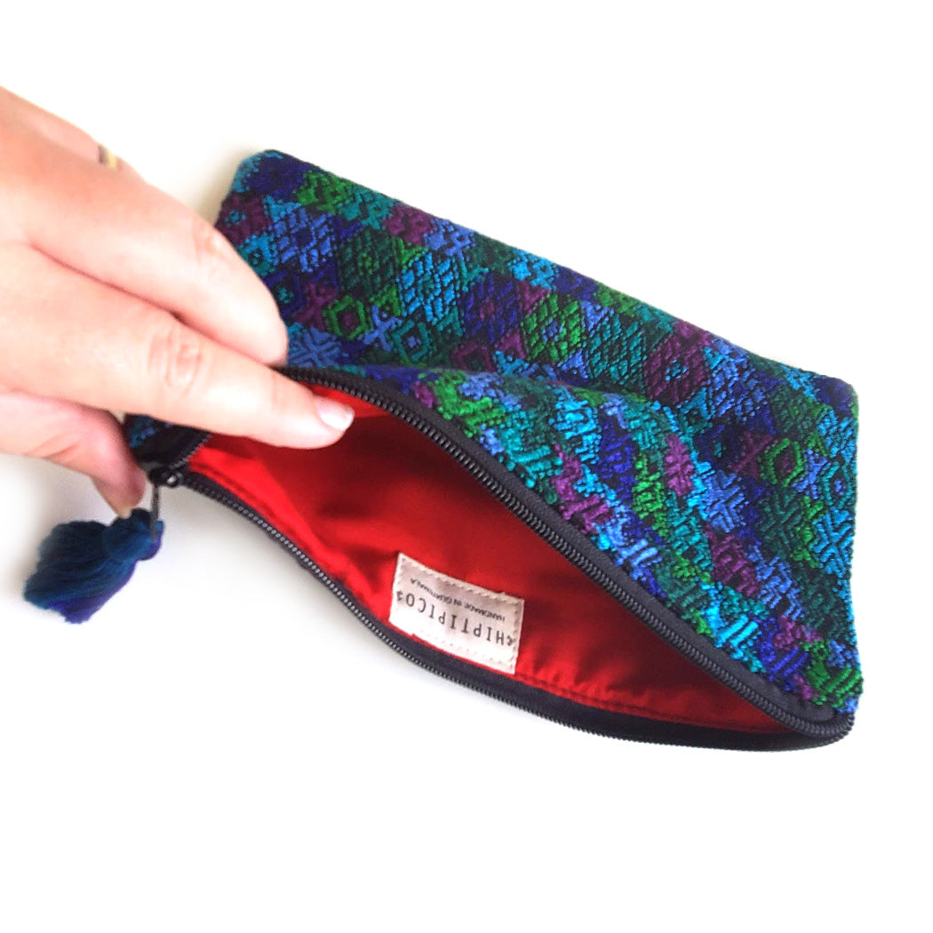 Luna Zero Waste Travel Pouch - El Mar