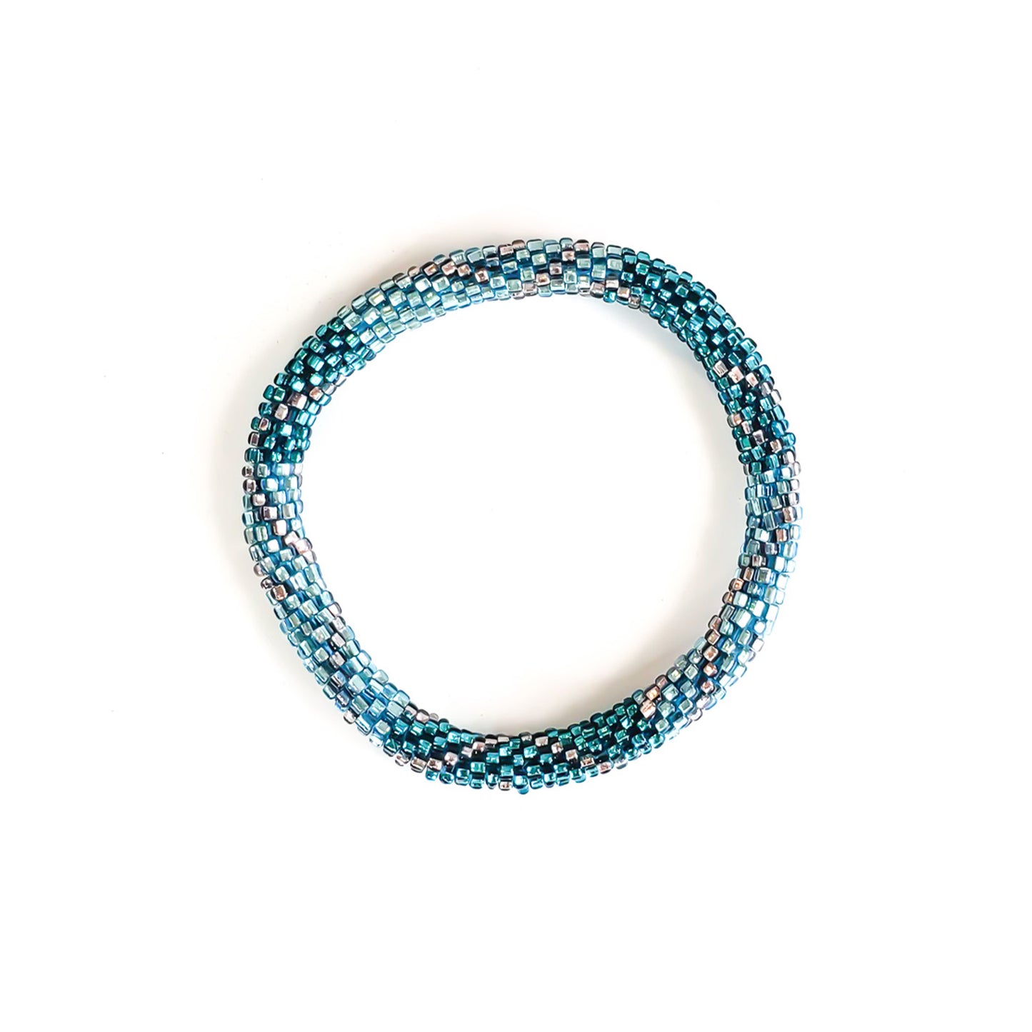 Roll-On Bracelet - Mermaid (Teal, Purple & Aqua)