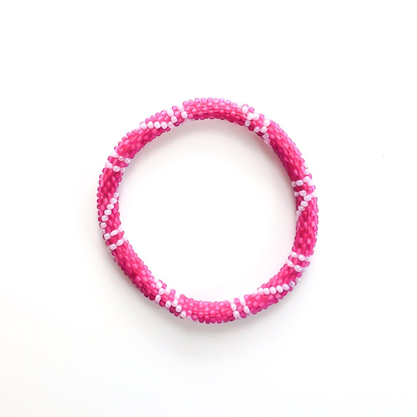 Roll-On Bracelet - Sari (Pink & Purple)