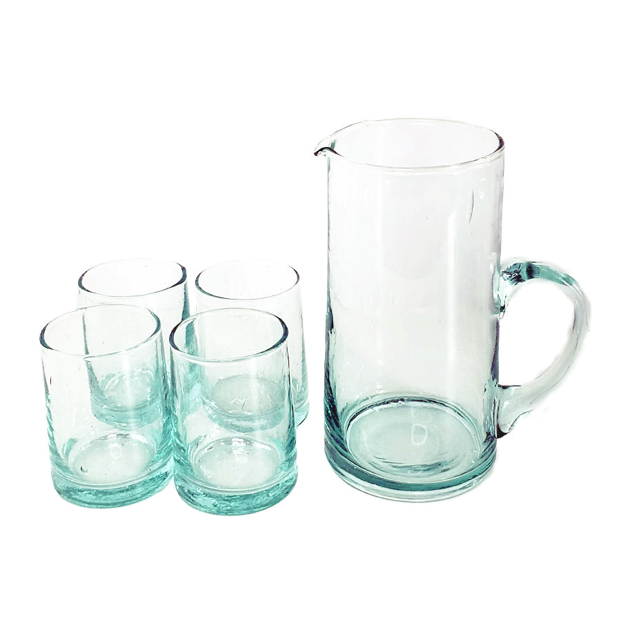 Recycled Glass Pitcher