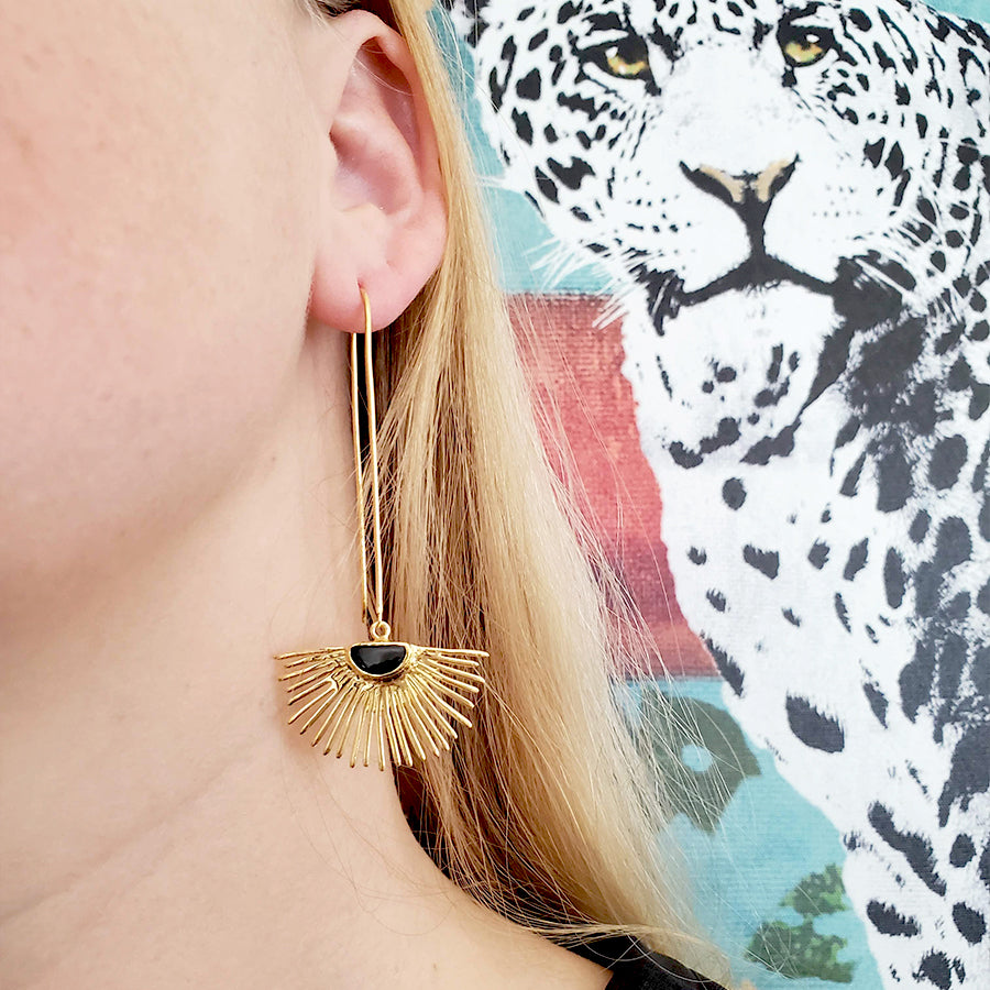 Starburst Drop Earrings