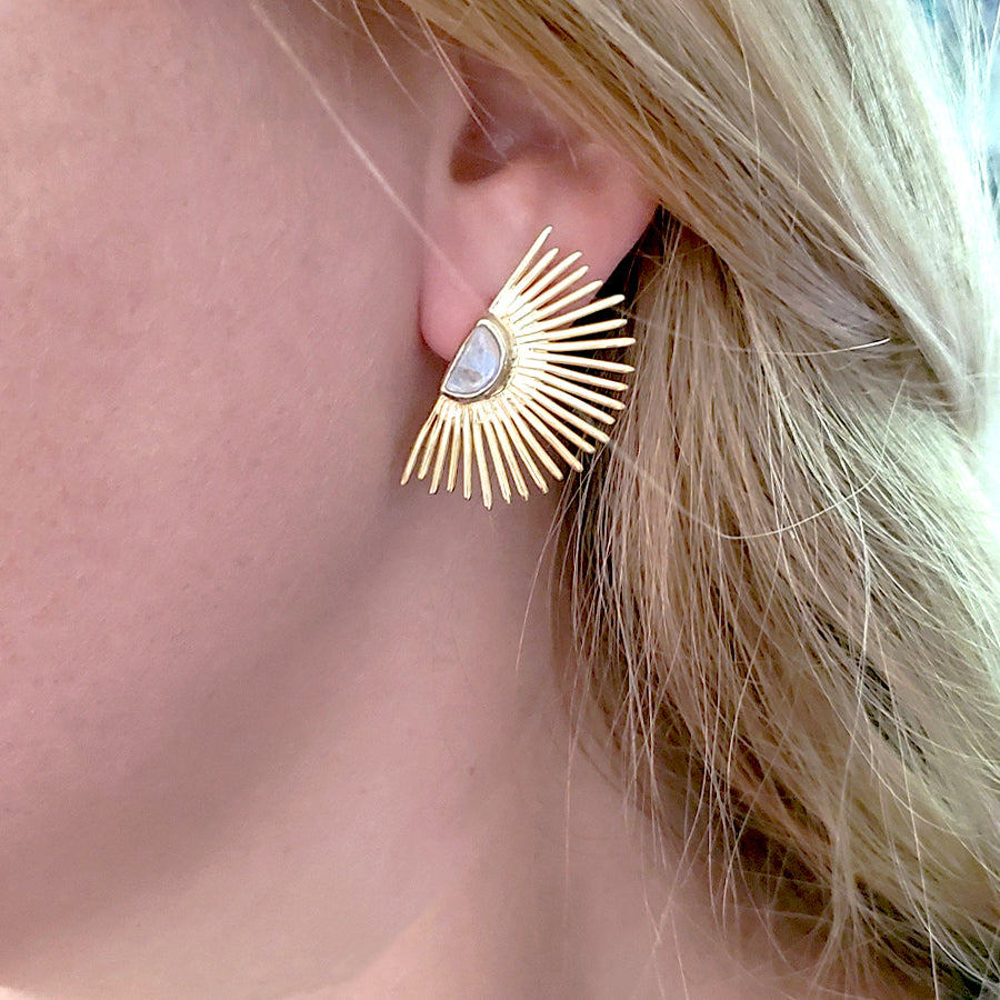 Starburst Stud Earrings