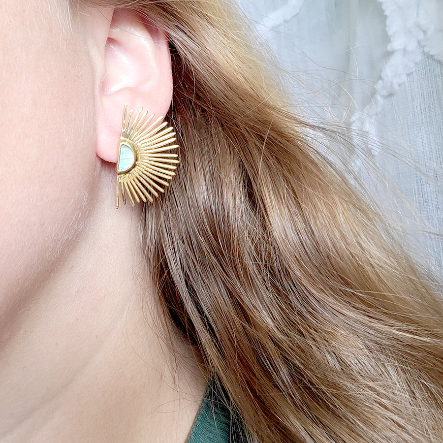 Starburst Stud Earrings