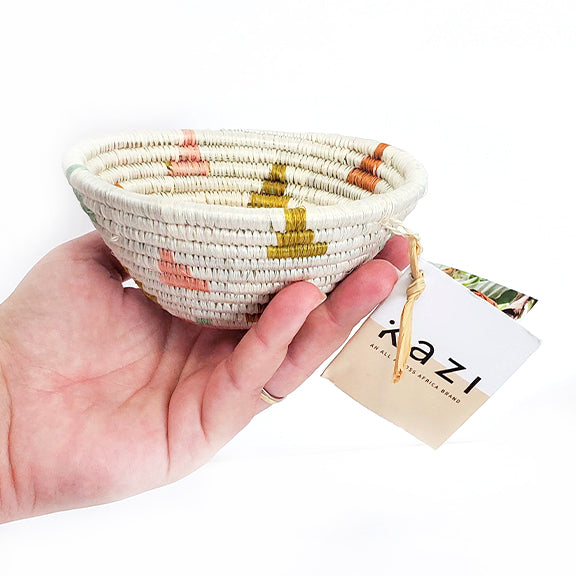 Handwoven Tiny Desert Catch All Bowl
