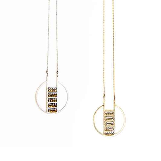 Unity Two Tone Beaded Necklace