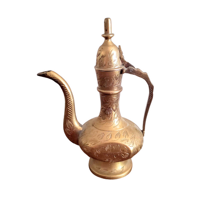 Indian Carved Brass Vessel