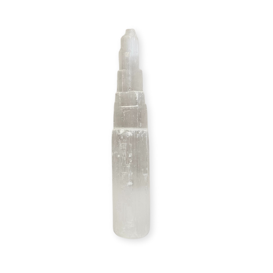 Selenite Tower - Large