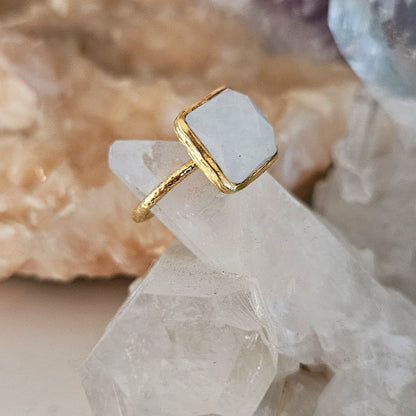 Serena Moonstone Ring - New