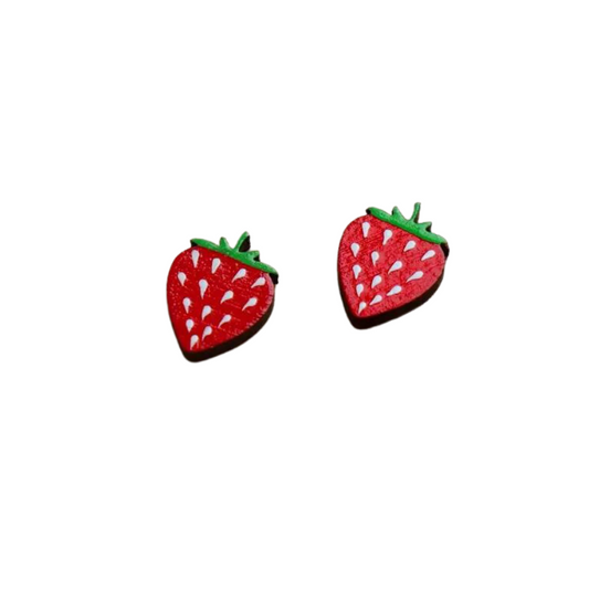 Strawberry Stud Earrings
