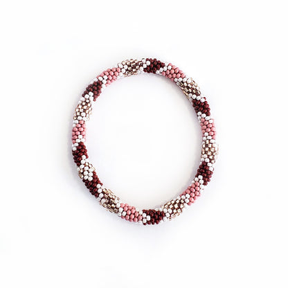 Roll-On Bracelet - Desert Rose (Rose & Wine)