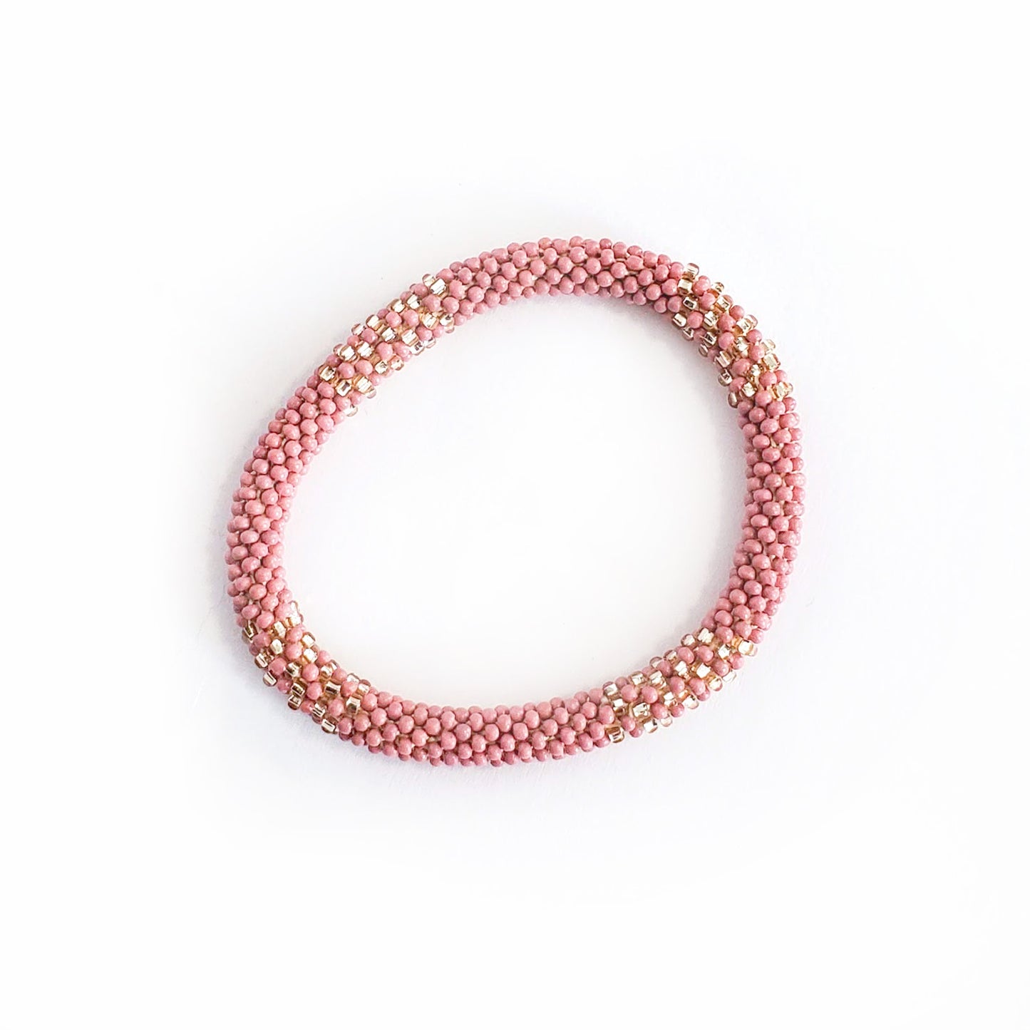 Roll-On Bracelet - Desert Rose (Rose & Wine)