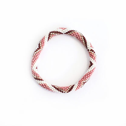 Roll-On Bracelet - Desert Rose (Rose & Wine)