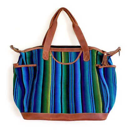 Handmade Weekender Bag - Iris