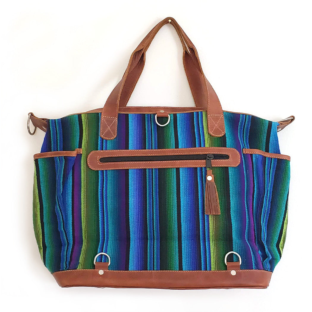 Handmade Weekender Bag - Iris