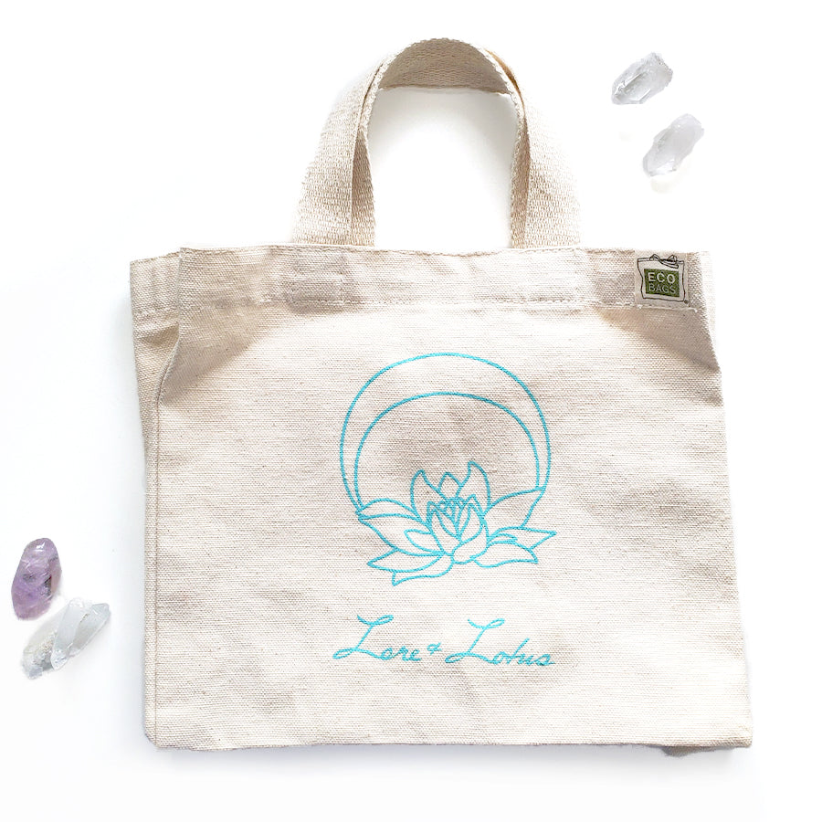 Lore & Lotus 100% Recycled Cotton Gift Tote Bag