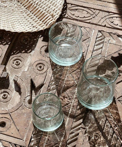 Recycled Glass Tumblers - Set of 2