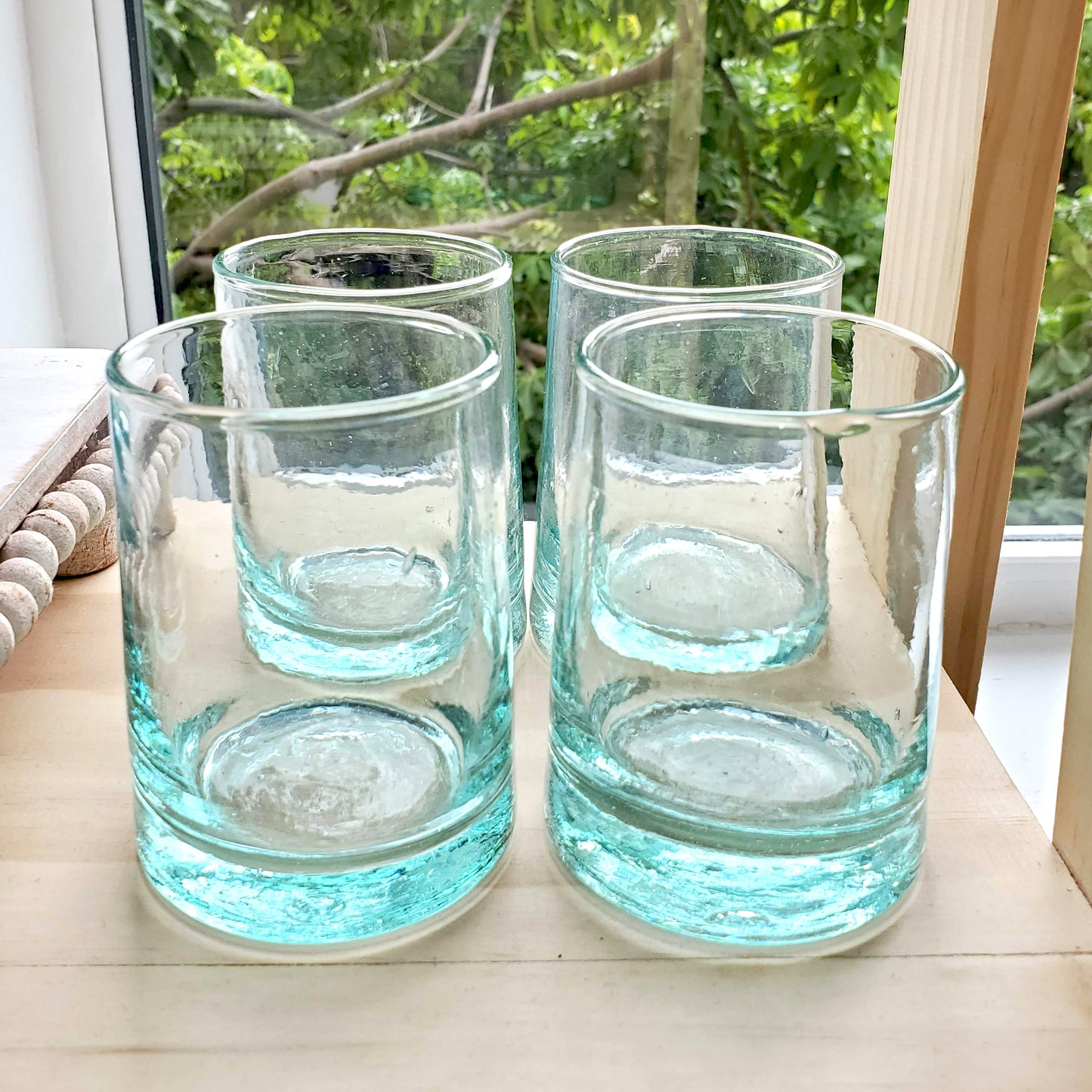 Recycled Glass Tumblers - Set of 2