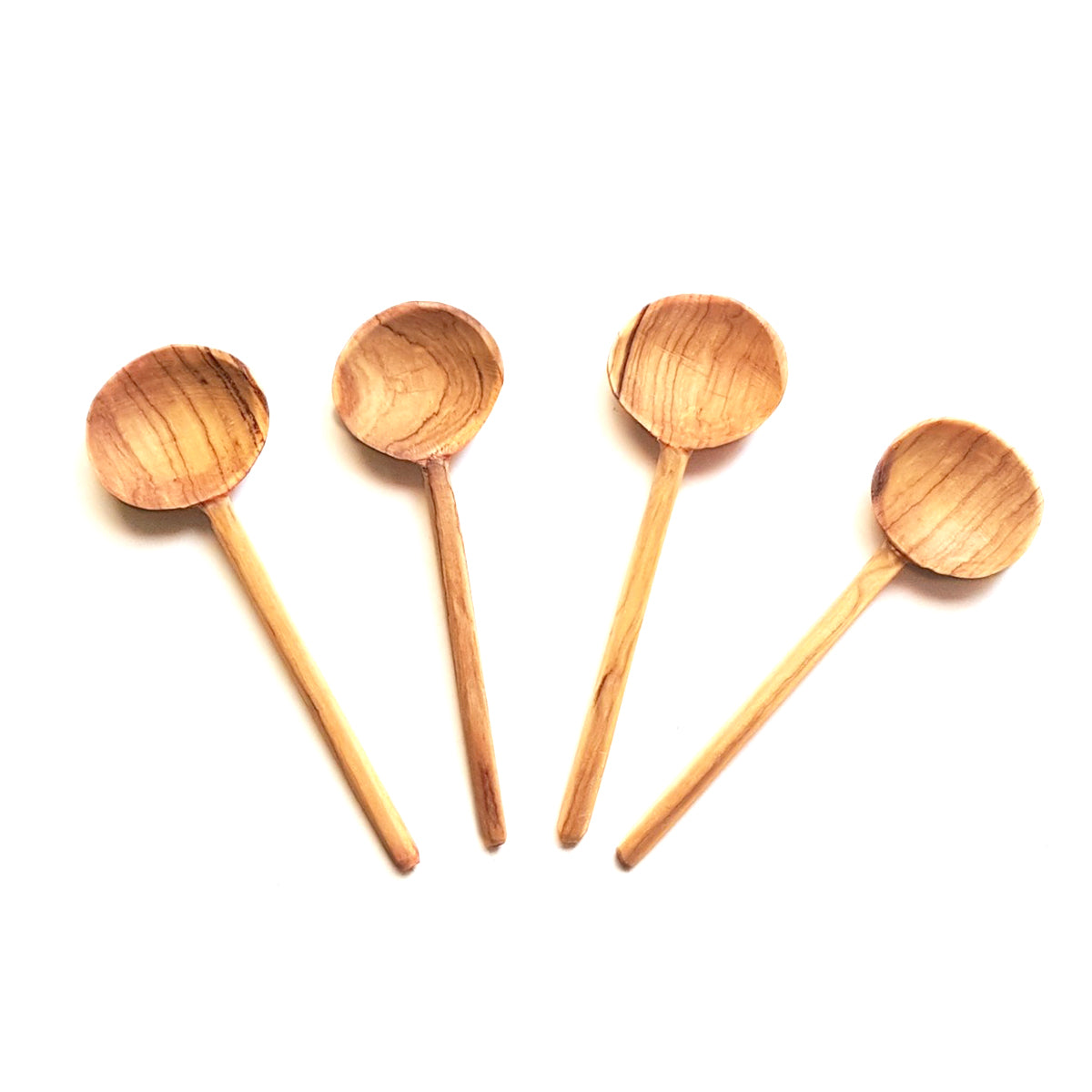 Olive Wood Coffee Spoon - Set of 2